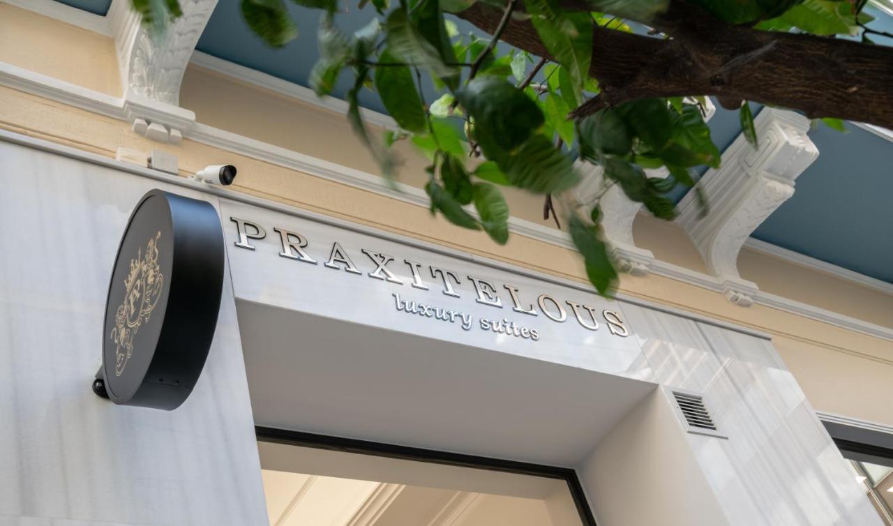 Praxitelous Luxury Suites Atény Exteriér fotografie