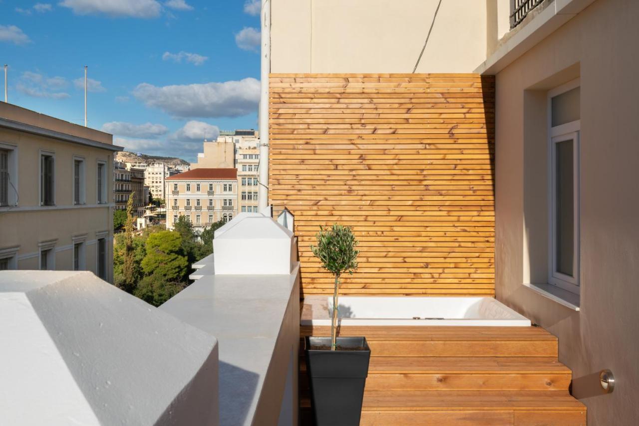 Praxitelous Luxury Suites Atény Exteriér fotografie
